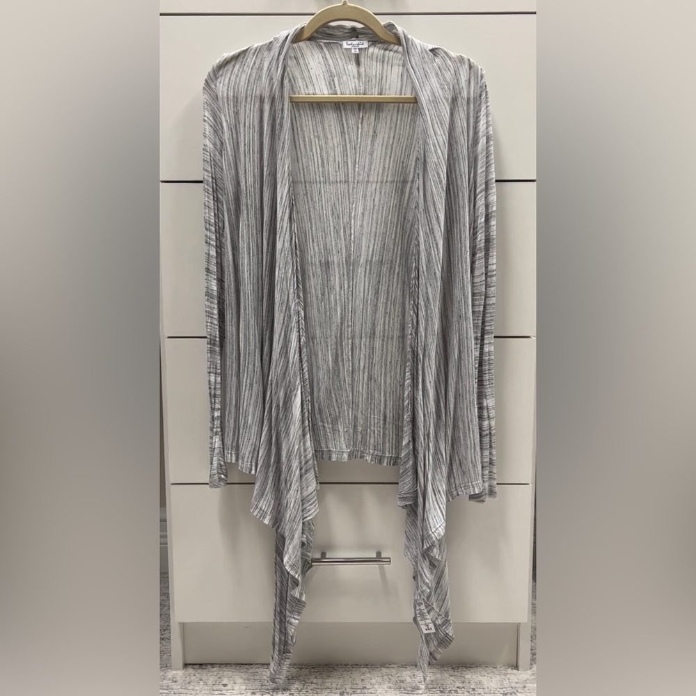 Splendid draped open front cardigan - Size M